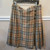 Vintage Nova Check Plaid Skirt by Burberry London