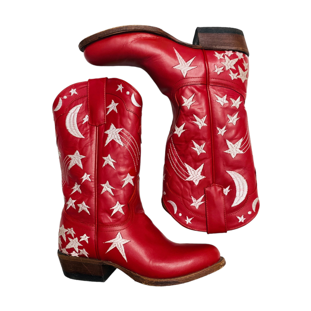 Miron Crosby | Women's Cowboy Boots|Après Ski | Women’s Midi Cowgirl Boot | Miron Crosby 9.5