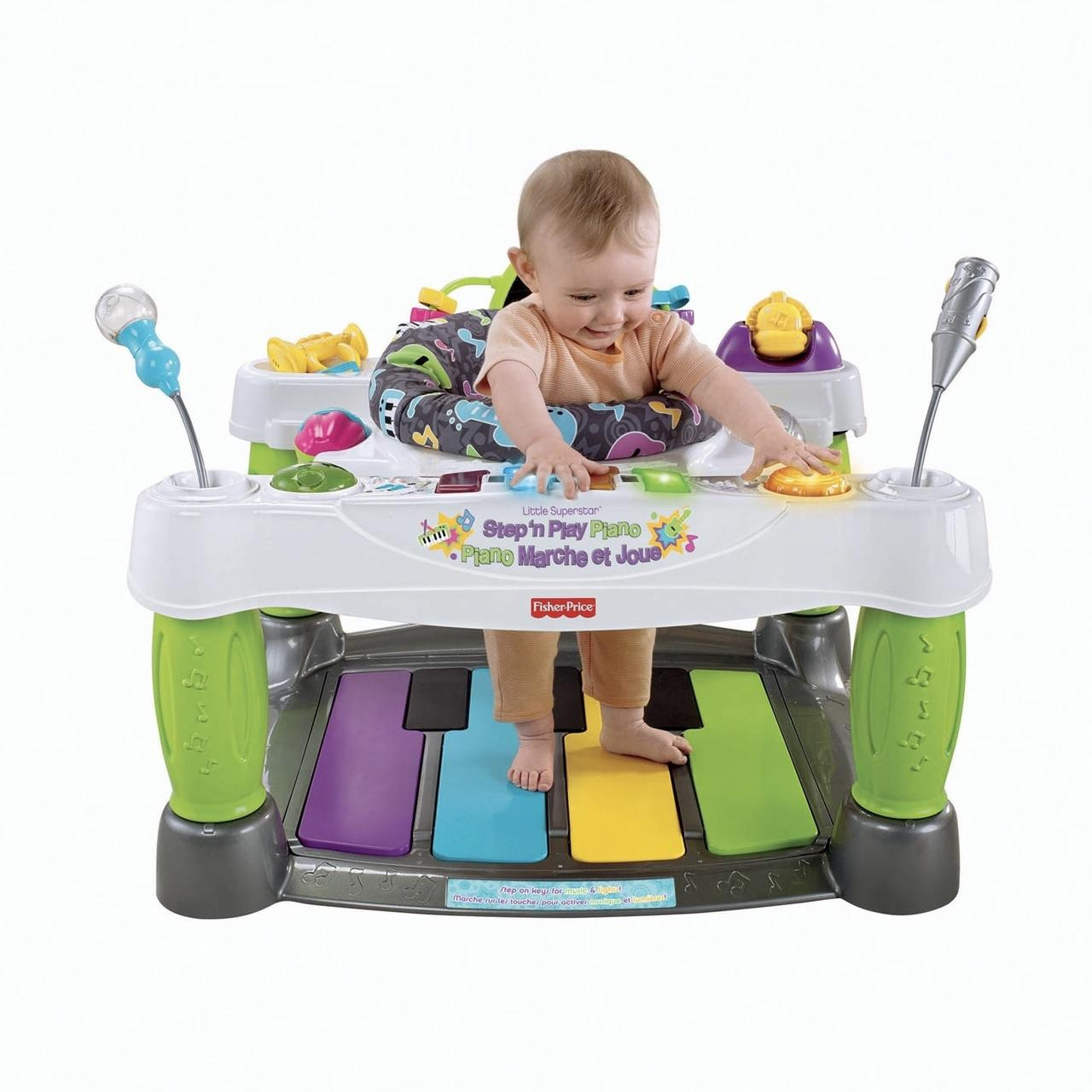 Fisher Price, Little Superstar Step n Play Piano - Thread