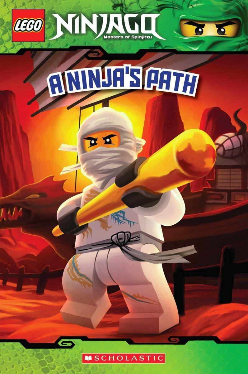 Book, LEGO Ninjago Reader Series #5, A Ninja's Path, by Tracey