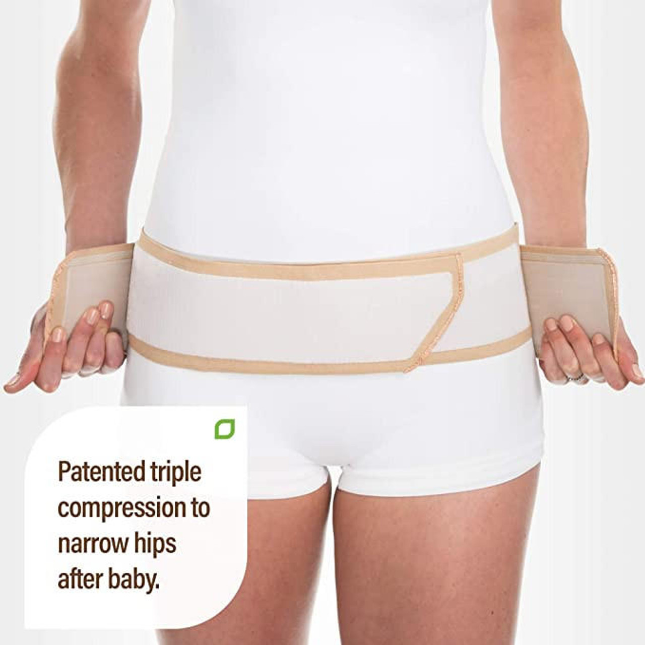 UpSpring Shrinkx Post Pregnancy Compression Belly Wrap-Ultra