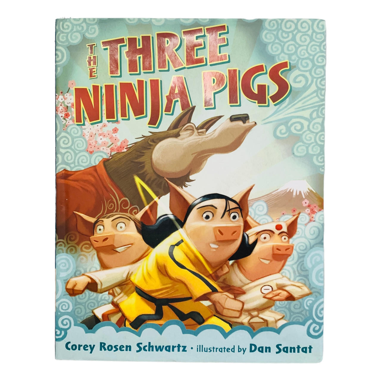 Book,　Schwartz　by　Thread　Corey　The　Three　Pigs,　Ninja　Rosen