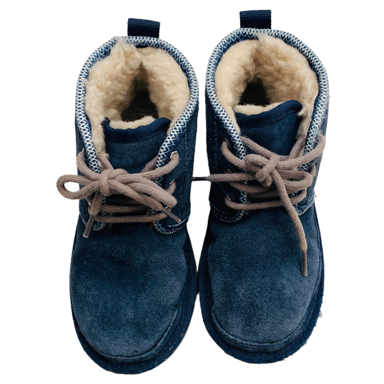 N-UGG, 13, leather suede Neumel II Boot, Blue Thread