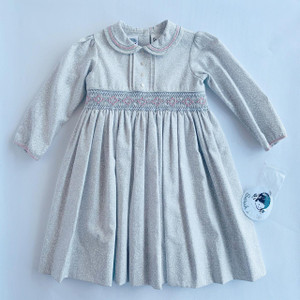 Sarah Louise G-NEW, Sarah Louise, 3Y, l/s cotton smock dress Sarah Louise G-NEW, Sarah Louise, 3Y, l/s cotton smock dress