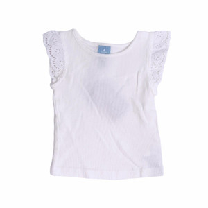 Cream Eyelet, front Cream Eyelet, front