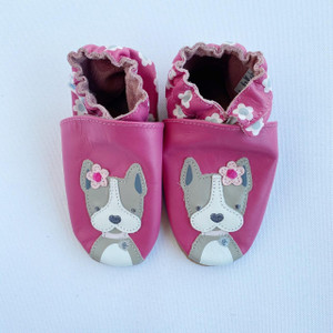 Robeez G-Robeez, 18-24M, leather moccasins