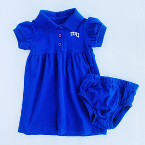 Creative Knitwear G-Creative Knitware, 6-12M, s/s cotton polo dress Creative Knitwear G-Creative Knitware, 6-12M, s/s cotton polo dress