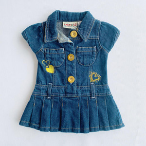Carters G07-Carters, 3-6M, s/s jean denim dress