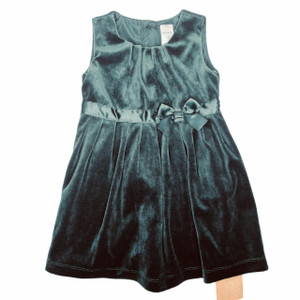 Carters G12-Carters, 12-18M, 0/s poly velvet dress Carters G12-Carters, 12-18M, 0/s poly velvet dress