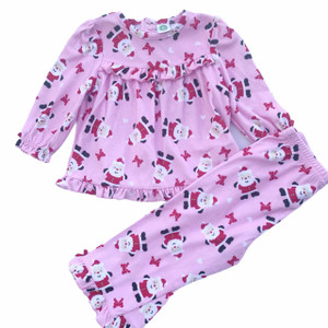 Little Me G12-Little Me, 12-18M, l/s poly 2 pc pjs