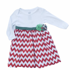 Unknown G12-Unknown, 12-18M, l/s cotton dress Unknown G12-Unknown, 12-18M, l/s cotton dress