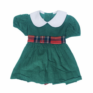 Green/Red Plaid Belt, front Green/Red Plaid Belt, front