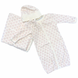 Restoration Hardware Baby and Child G-Baby and Child Restoration Hardware, 0-3M, l/s cotton knit pant romper convertible gown hat Restoration Hardware Baby and Child G-Baby and Child Restoration Hardware, 0-3M, l/s cotton knit pant romper convertible gown hat