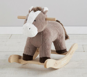 Pottery Barn, Horse Plush Rocker Pottery Barn, Horse Plush Rocker