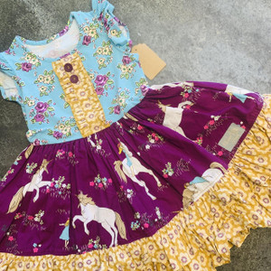 Eleanor Rose G08-Eleanor Rose, 6/7Y, 0/s cotton dress Eleanor Rose G08-Eleanor Rose, 6/7Y, 0/s cotton dress