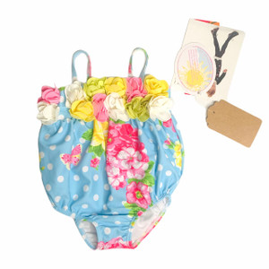 NEW Blue/Pink/Yellow Floral, front NEW Blue/Pink/Yellow Floral, front