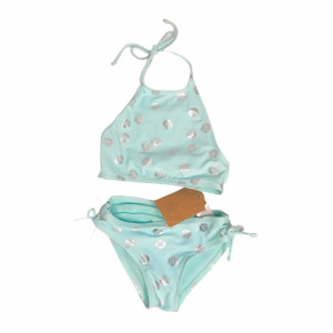 Mint/Silver Seashells, front