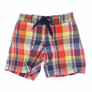 Red/Blue/Yellow Plaid, front Red/Blue/Yellow Plaid, front