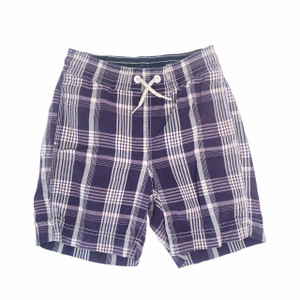 Purple/White Plaid, front Purple/White Plaid, front