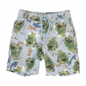 Gray/Green Sea Monster, front Gray/Green Sea Monster, front