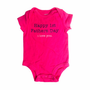 Carters G06H-Carters, 0-3M, s/s cotton knit onesie Carters G06H-Carters, 0-3M, s/s cotton knit onesie
