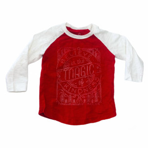 Red/White Believe in the Magic of Kindness, front Red/White Believe in the Magic of Kindness, front