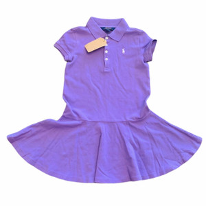 Ralph Lauren G08-Ralph Lauren, 6Y, s/s cotton knit polo dress Ralph Lauren G08-Ralph Lauren, 6Y, s/s cotton knit polo dress