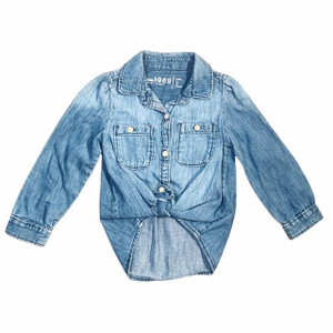 Gap G07-Gap, 2Y, l/s chambray shirt Gap G07-Gap, 2Y, l/s chambray shirt