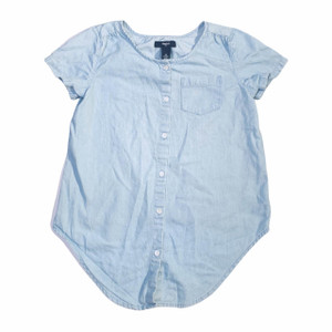 Gap G07-Gap, 6/7Y, s/s chambray shirt Gap G07-Gap, 6/7Y, s/s chambray shirt
