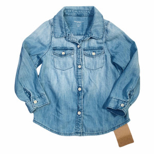 Gap G07-Gap, 3Y, l/s chambray shirt Gap G07-Gap, 3Y, l/s chambray shirt