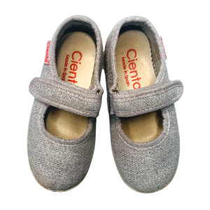 Cienta G-Cienta, 7.5/24, canvas mary jane