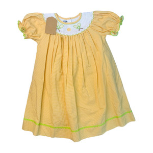 Crescent Moon Children G05-Crescent Moon Children, 3Y, s/s cotton smock dress