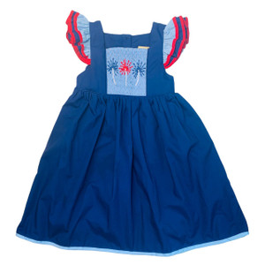 OFC G07-OFC, 3Y, 0/s cotton smock dress OFC G07-OFC, 3Y, 0/s cotton smock dress