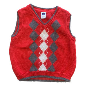 Janie and Jack B12-Janie and Jack, 6-12M, 0/s cotton sweater vest Janie and Jack B12-Janie and Jack, 6-12M, 0/s cotton sweater vest