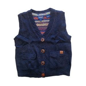 Ted Baker B12-Ted Baker, 6-12M, 0/s cotton sweater vest Ted Baker B12-Ted Baker, 6-12M, 0/s cotton sweater vest