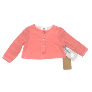 Just Born G12-Just Born, 0-3M, l/s cotton sweater cardigan Just Born G12-Just Born, 0-3M, l/s cotton sweater cardigan