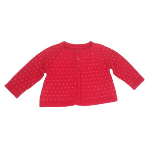 Tea Collection G12-Tea Collection, 12-18M, l/s cotton sweater cardigan