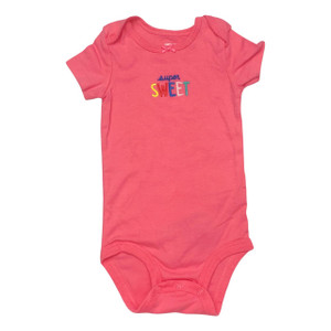 Carters G02-Carters, 6-12M, s/s cotton knit onesie Carters G02-Carters, 6-12M, s/s cotton knit onesie