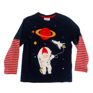 Hanna Andersson B12-Hanna Andersson, 6/7Y/120cm, l/s cotton tee shirt Hanna Andersson B12-Hanna Andersson, 6/7Y/120cm, l/s cotton tee shirt