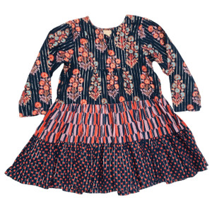 Blue/Red/Purple Floral, front Blue/Red/Purple Floral, front