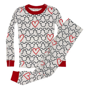 White/Red Mickey Mouse Hearts, front
