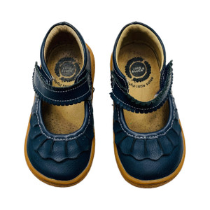 Navy Blue Ruche, front Navy Blue Ruche, front