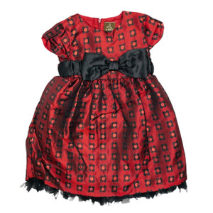 Used Red/Black Flowers, front Used Red/Black Flowers, front