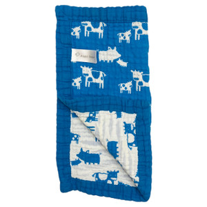 Used Blue/White Farm Animals, top Used Blue/White Farm Animals, top