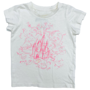 Used White/Pink Castle, front Used White/Pink Castle, front