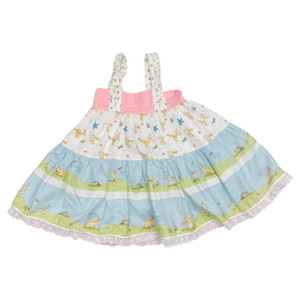 Blue/White/Pink Bunnies, front Blue/White/Pink Bunnies, front