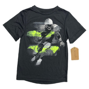 Black/Neon Yellow/White Football, front Black/Neon Yellow/White Football, front