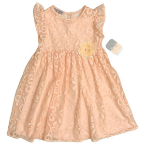 NEW Peach Lace, front NEW Peach Lace, front