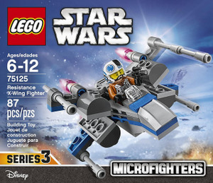 Gray/Blue Resistance X-Wing Fighter, front box image Gray/Blue Resistance X-Wing Fighter, front box image