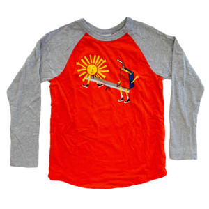 NEW Orange Juice Box/Sun Seesaw, front NEW Orange Juice Box/Sun Seesaw, front